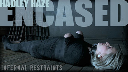 encased-hadley-has-her-body-encased-in-a-cage-and-full-body-wrap